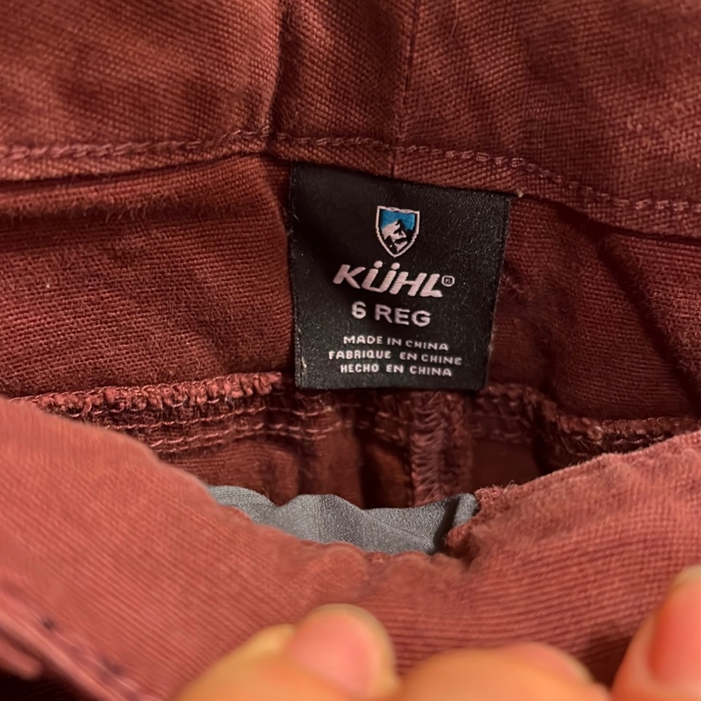 Kuhl Maroon Skinny Pants